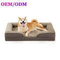 Pawonia Orthopedic Dog Bed — Egg-Crate Foam for Senior Dogs with Arthritis & Joint Pain