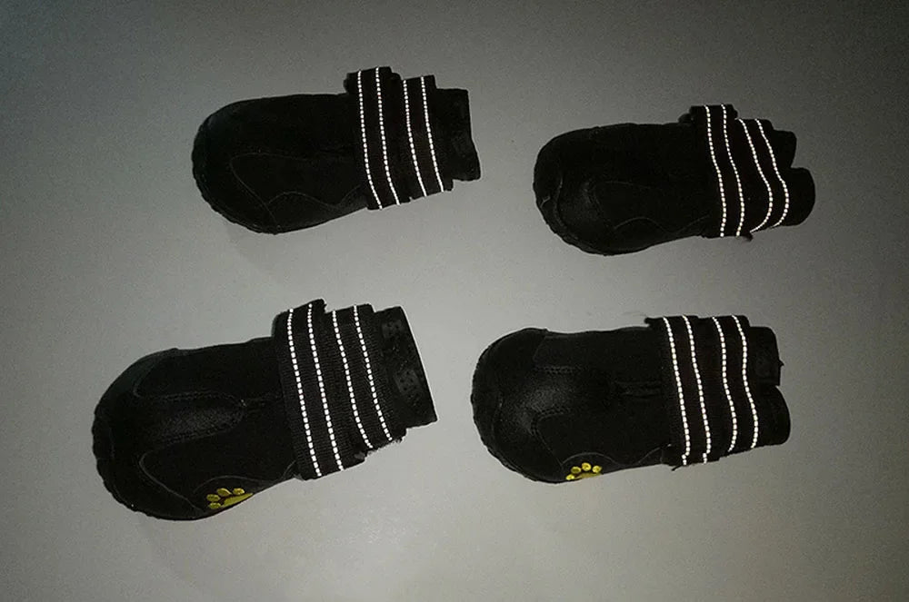 PawPalpet Waterproof Anti-Slip Dog Booties for Senior Dogs