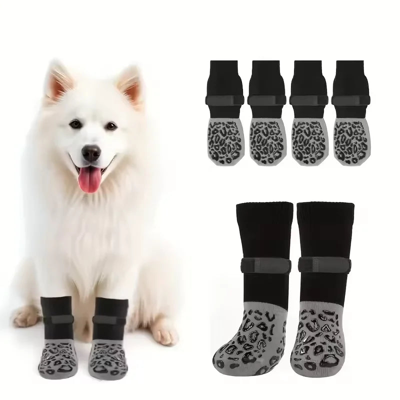 Pawonia Anti-Slip Paw Socks — Traction Control for Senior & Injured Dogs